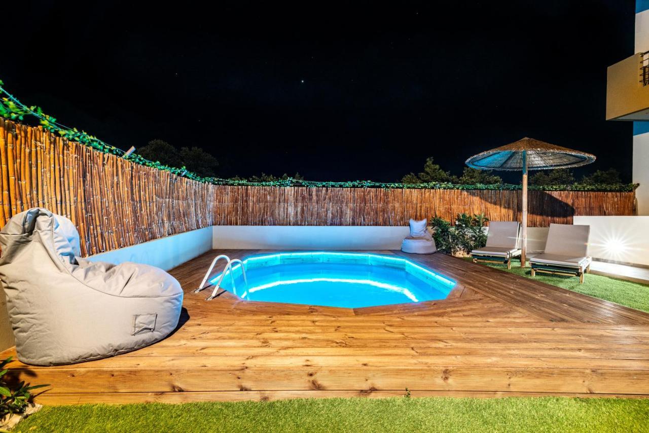 Modern House With Pool Near Beach Gazi 외부 사진