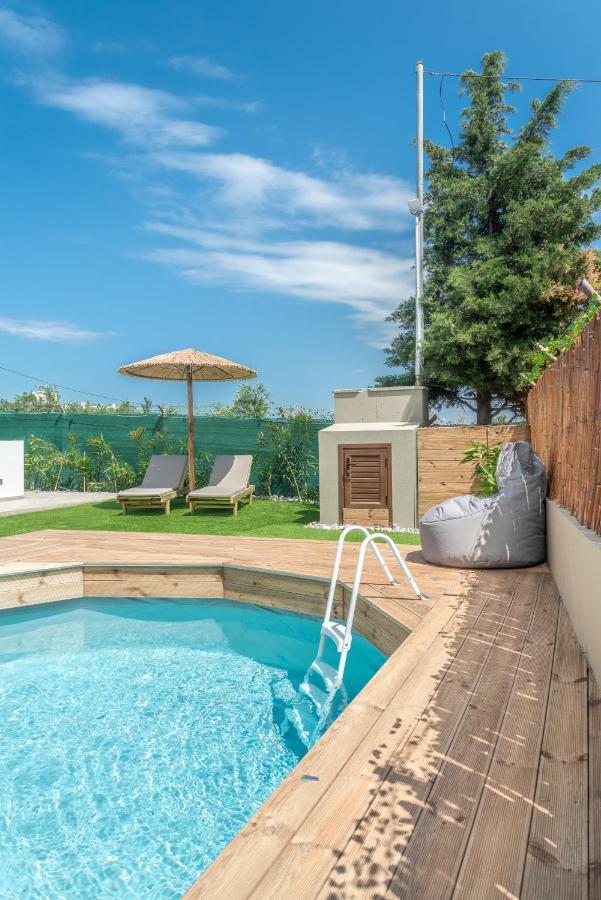 Modern House With Pool Near Beach Gazi 외부 사진