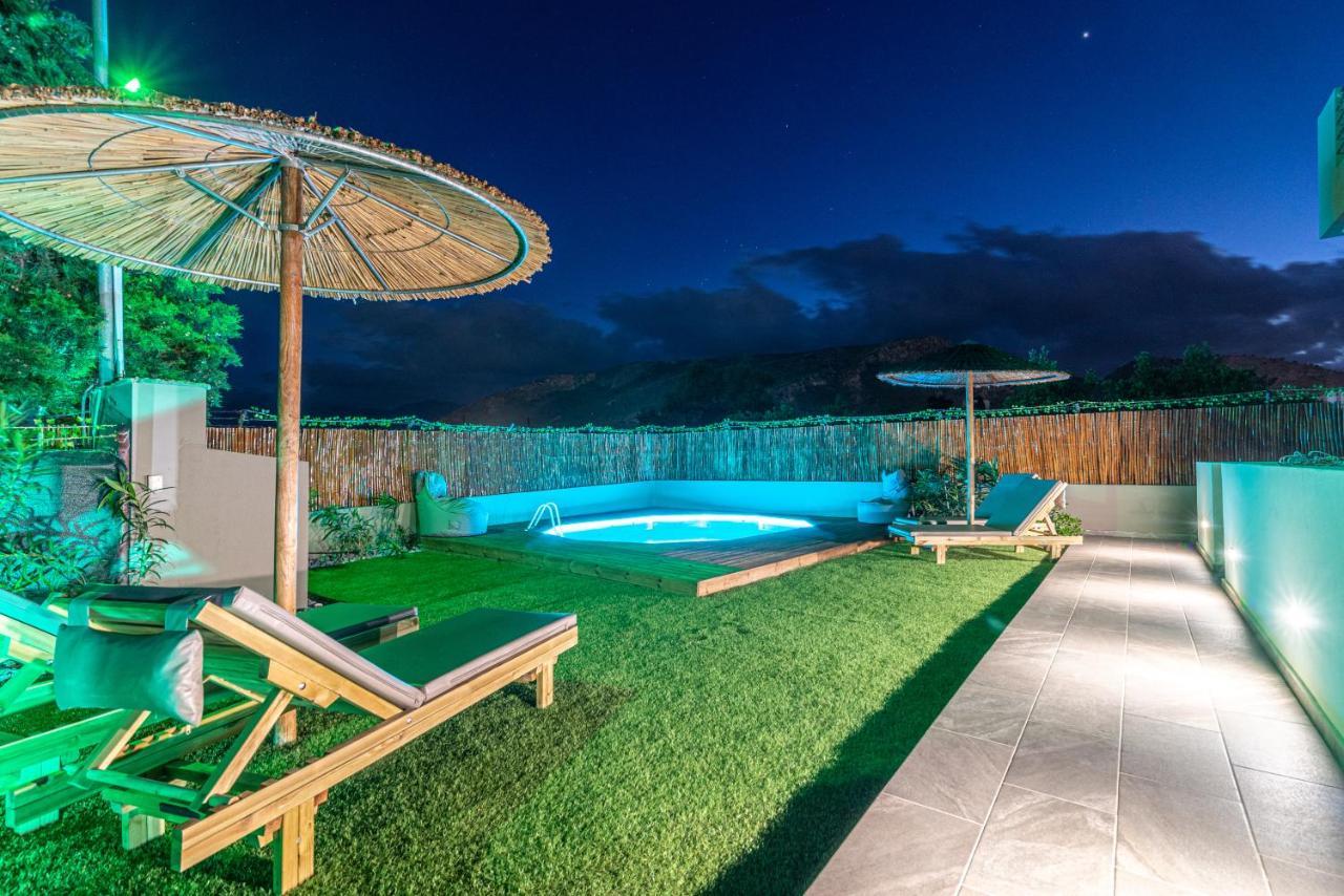 Modern House With Pool Near Beach Gazi 외부 사진