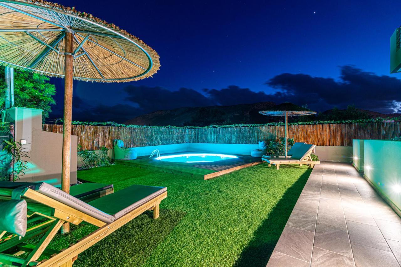 Modern House With Pool Near Beach Gazi 외부 사진